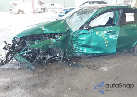 2024 BMW M3 Competition xDrive из США, поврежденный, VIN WBS43AY04RFS01910